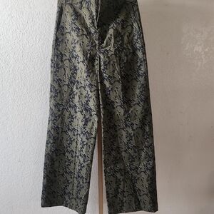 Dickies Green and Black Camouflage Pants
